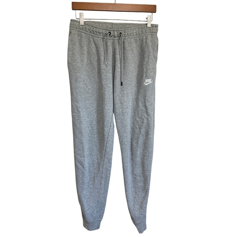 Nike Sportswear Essential Womens Fleece Joggers Grey‎ BV4095-063 Small Gym